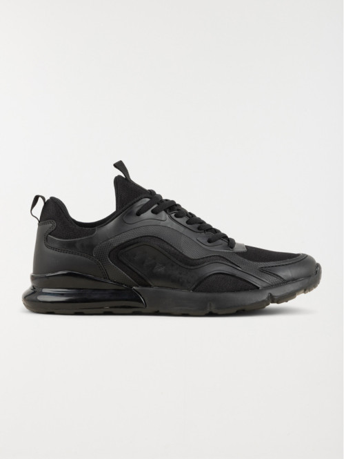 Baskets de sport noires homme (40-46)