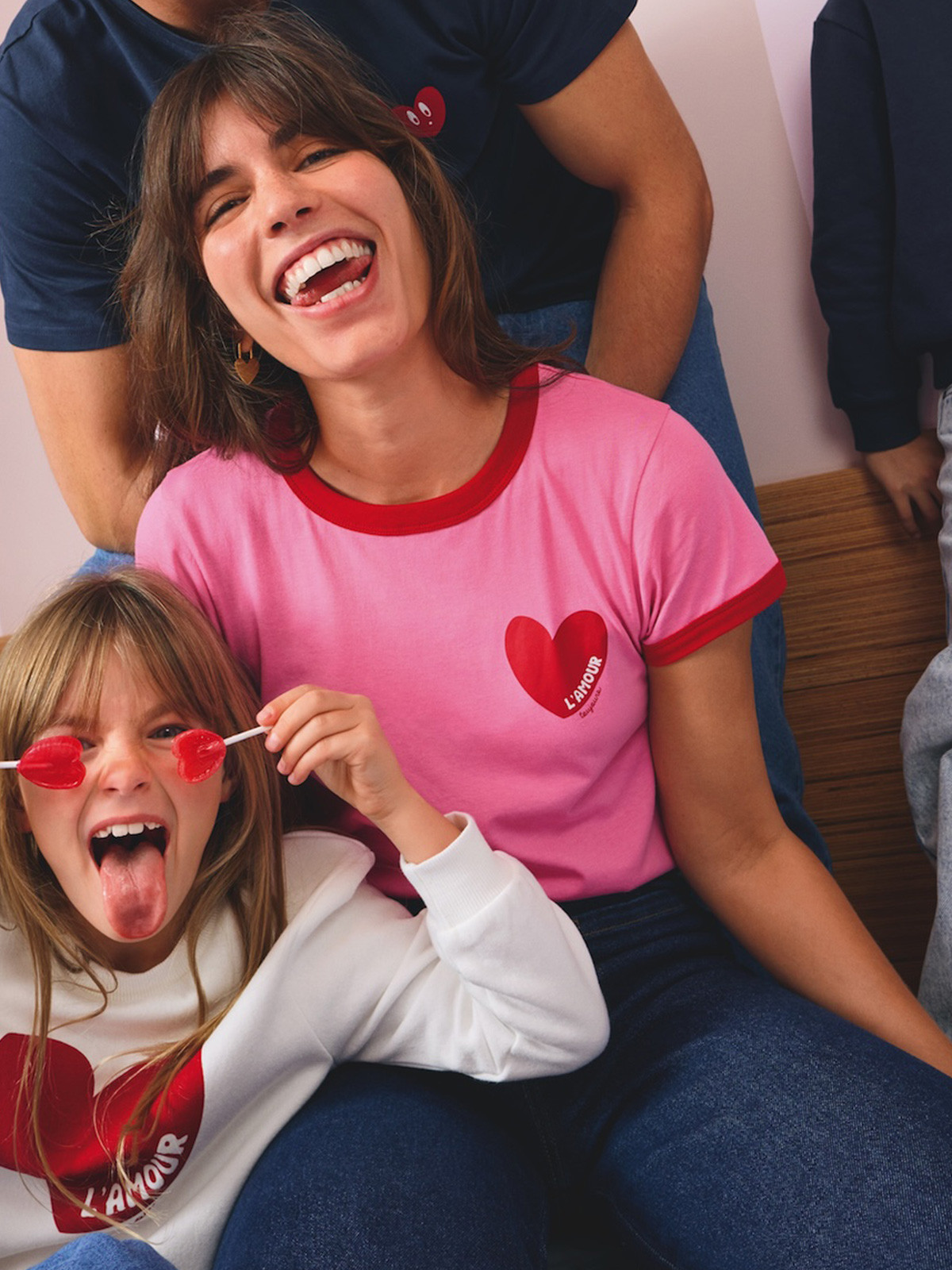 T-shirt amour Saint-Valentin femme