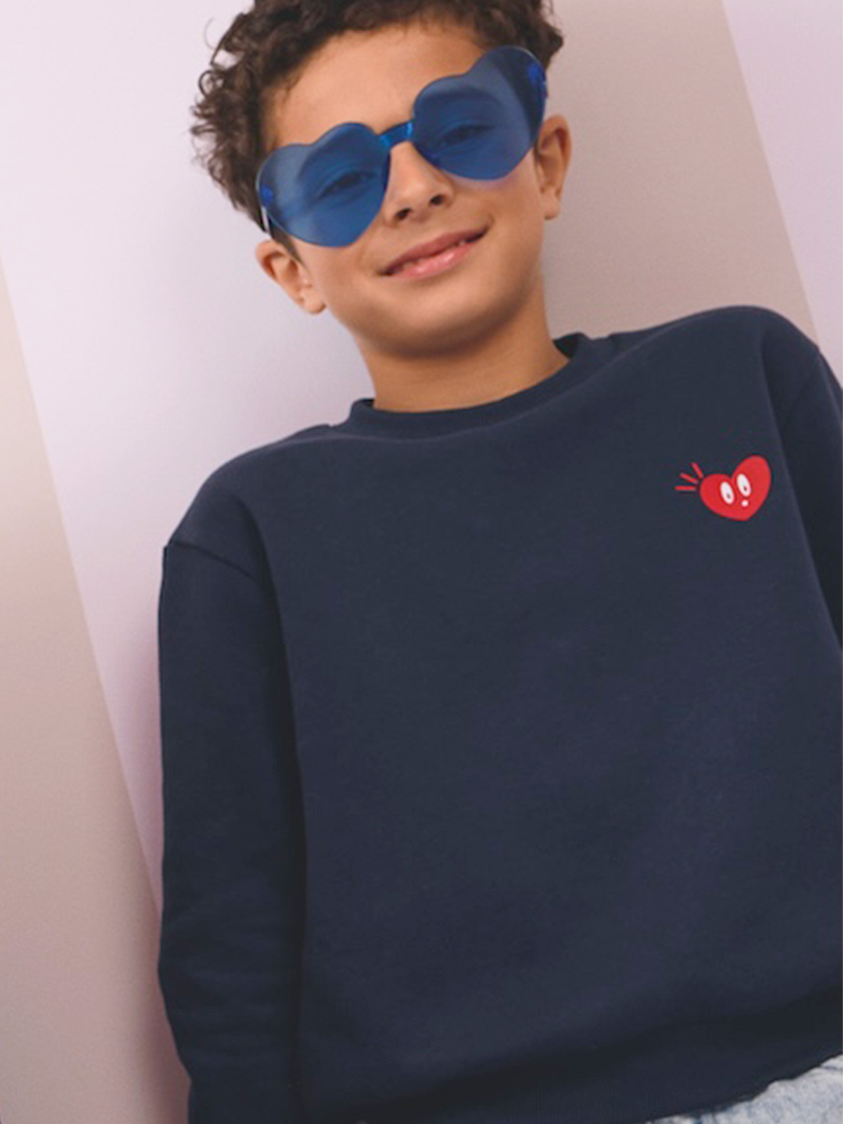 Sweat Saint-Valentin garçon (3-12A)