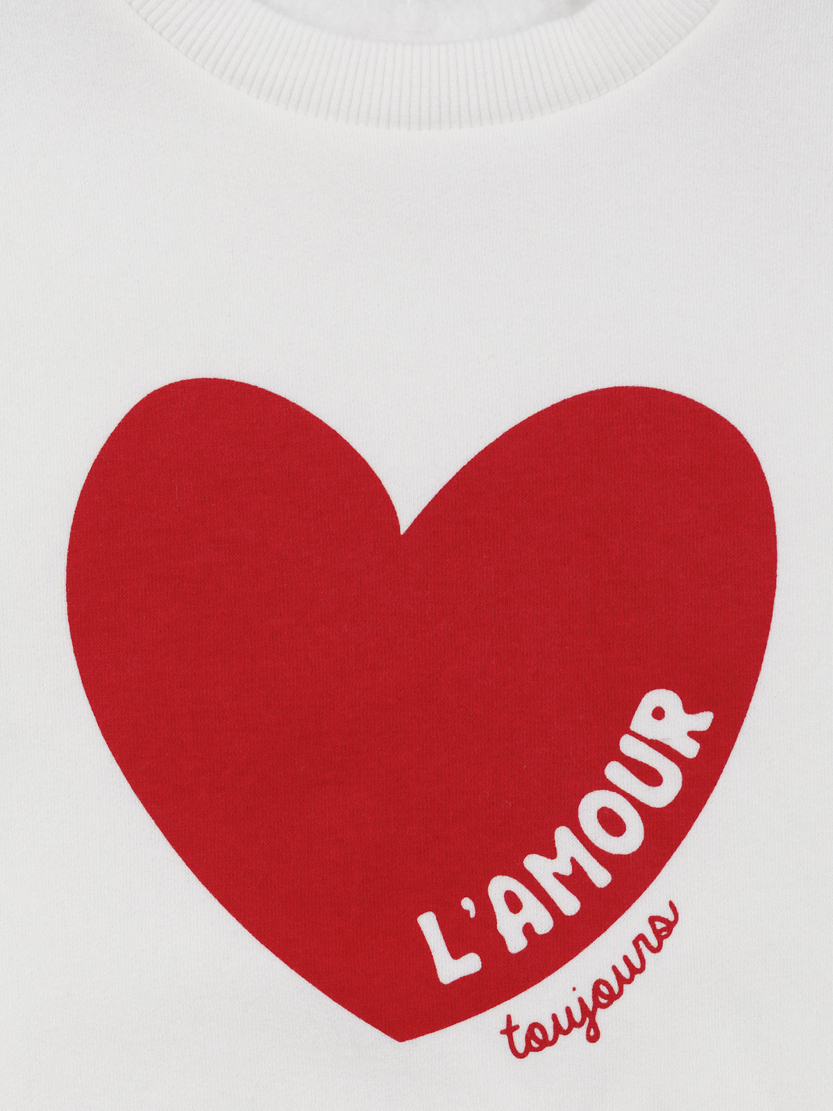 Sweat coeur fille (3-12A)