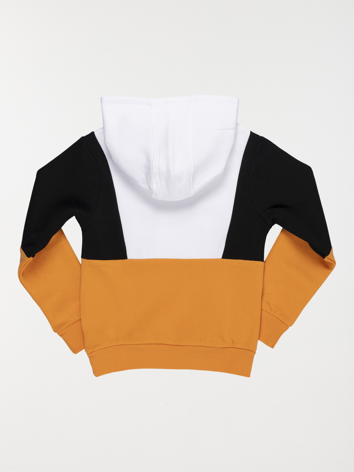 Sweat tricolore à capuche garçon (3-12A)