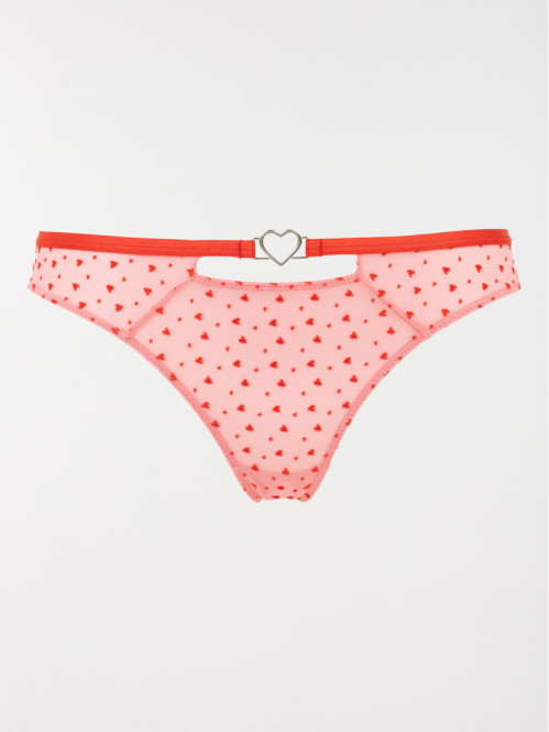 Tanga coeur femme (S-XL)