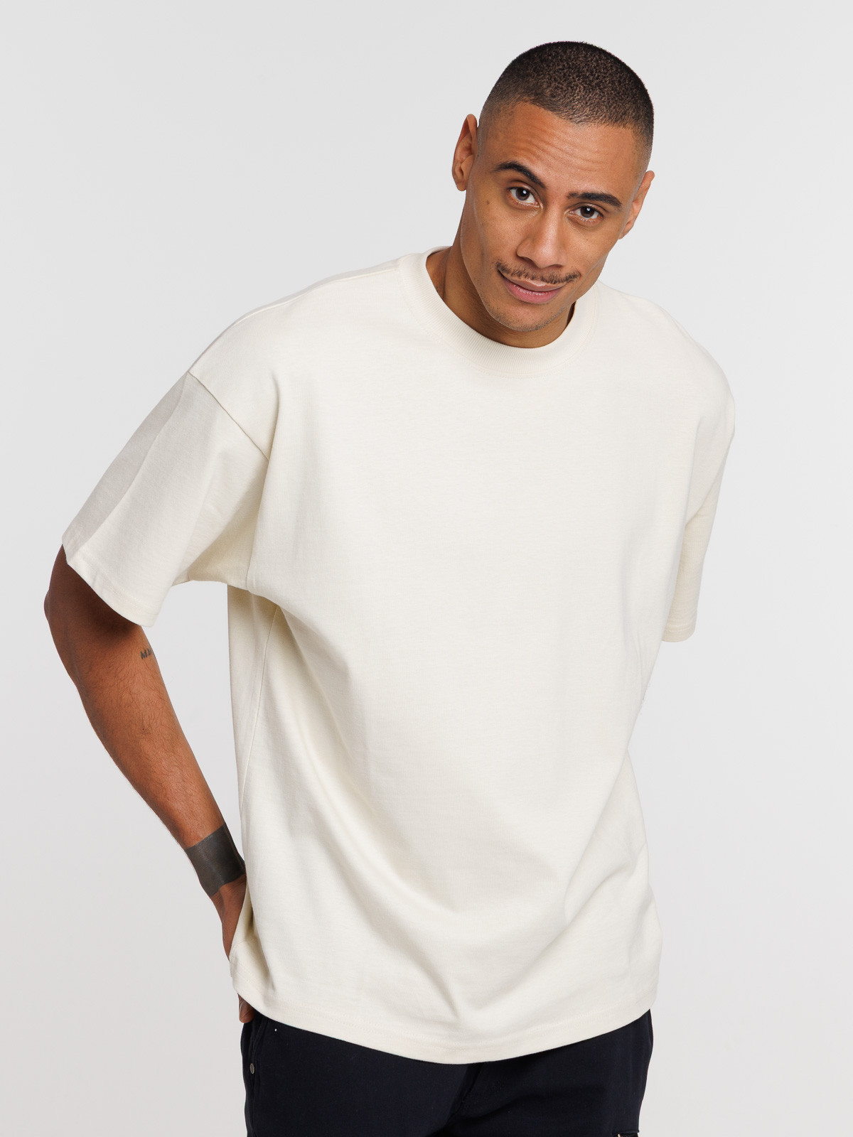 Tee-shirt uni coloris royal homme