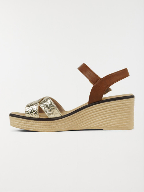 Sandales compensées femme...