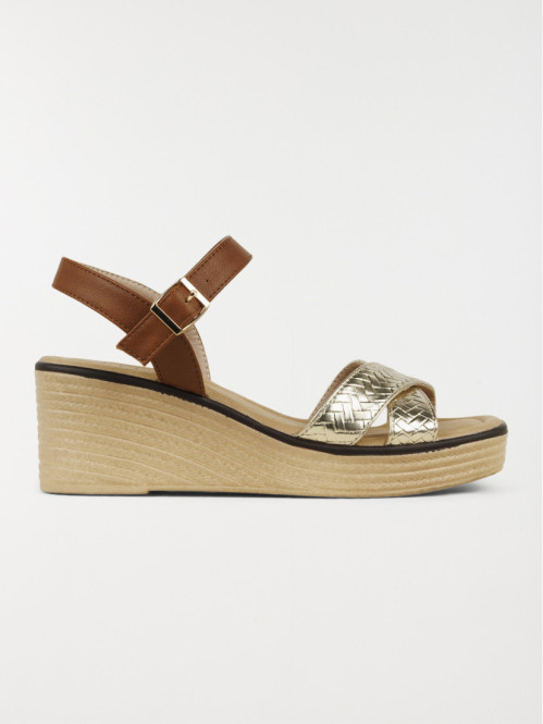 Sandales compensées femme...