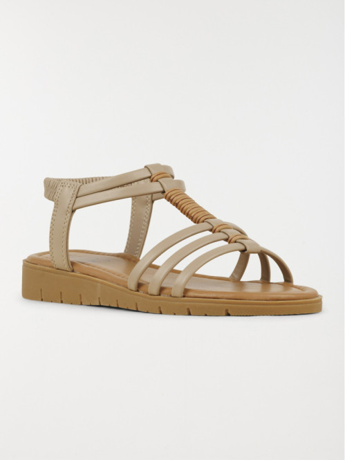 Sandales perles bois femme (36-41)