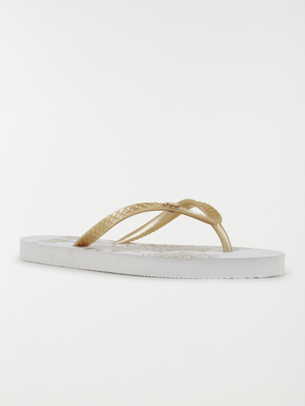 Tong motif éléphant doré femme (36-41)