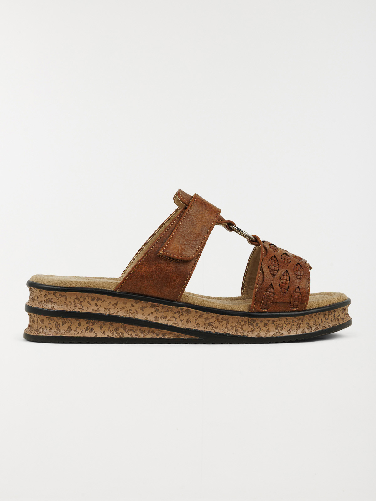 Mule confort marron femme (36-41)