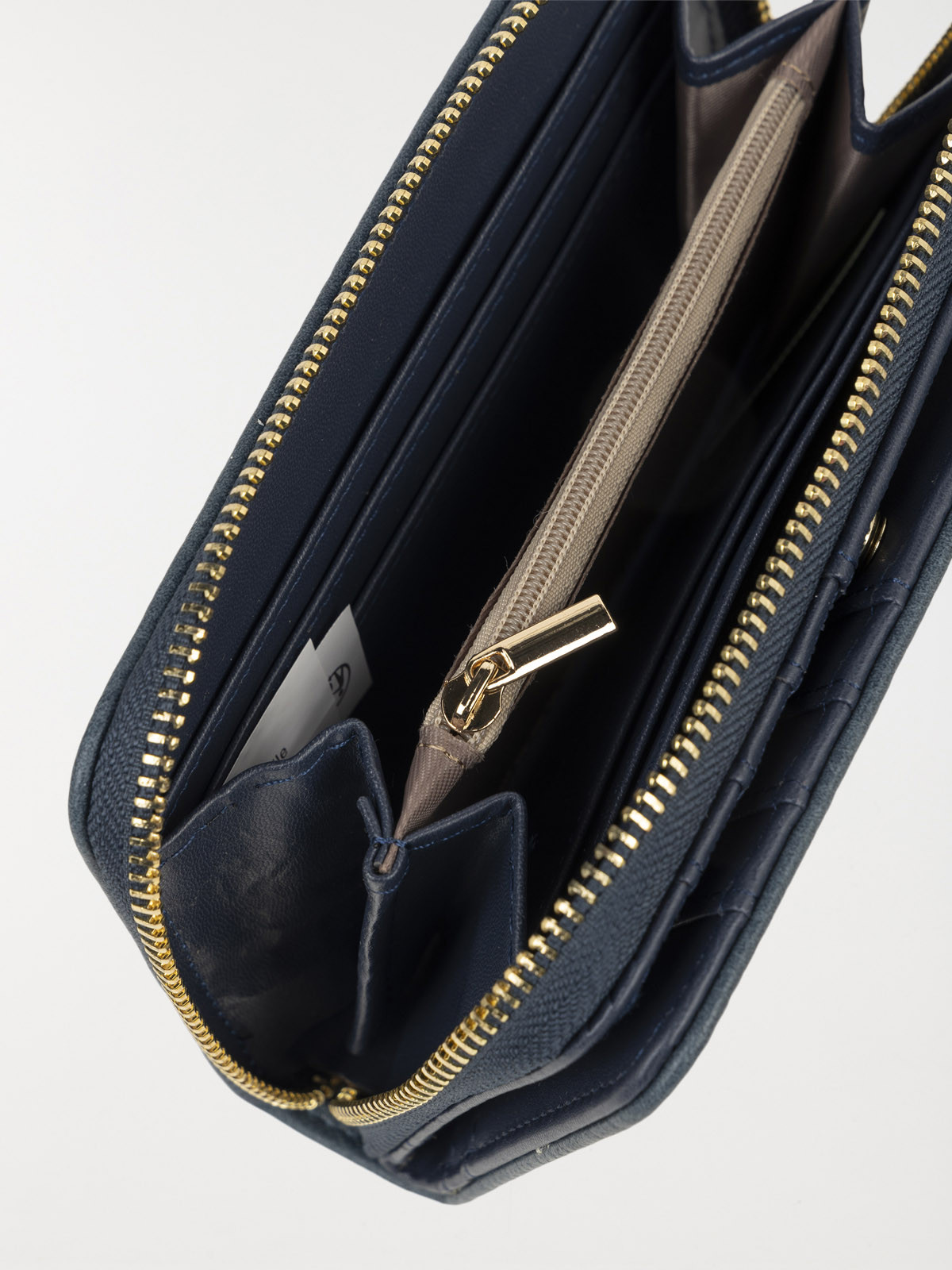 Portefeuille uni femme