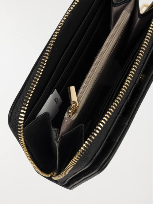 Portefeuille uni femme