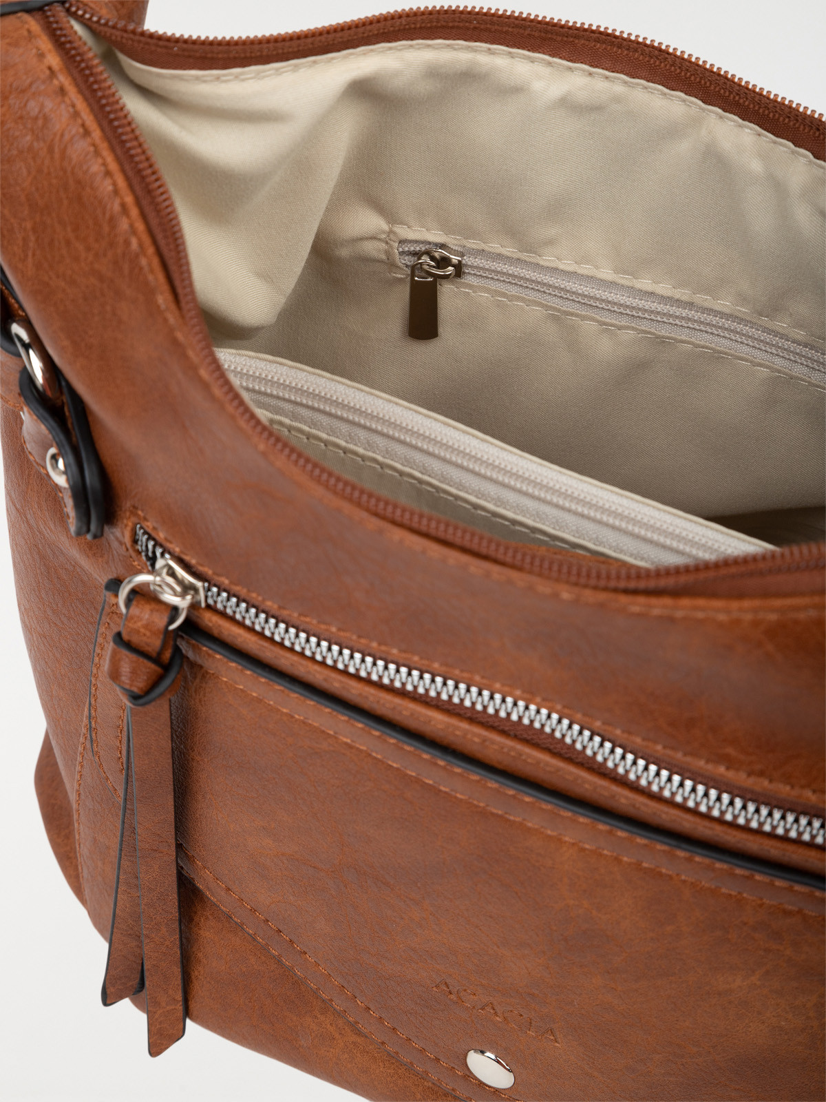 Sac à main bandoulière multipoches femme