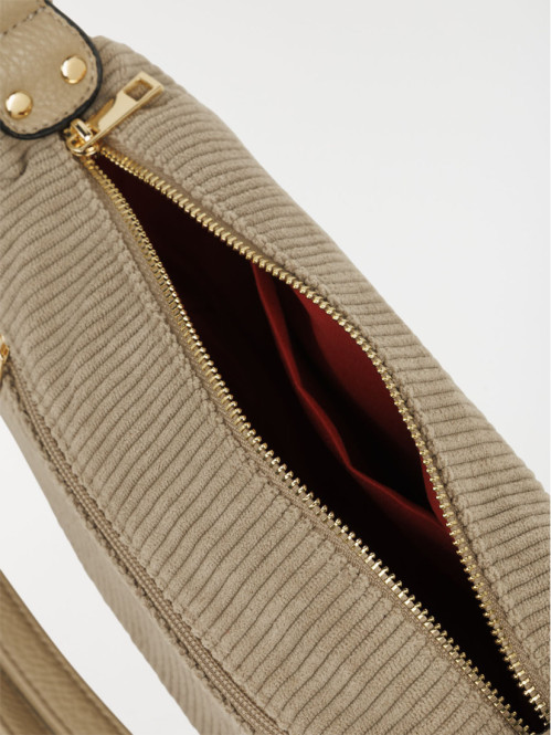 Sac à main velours femme