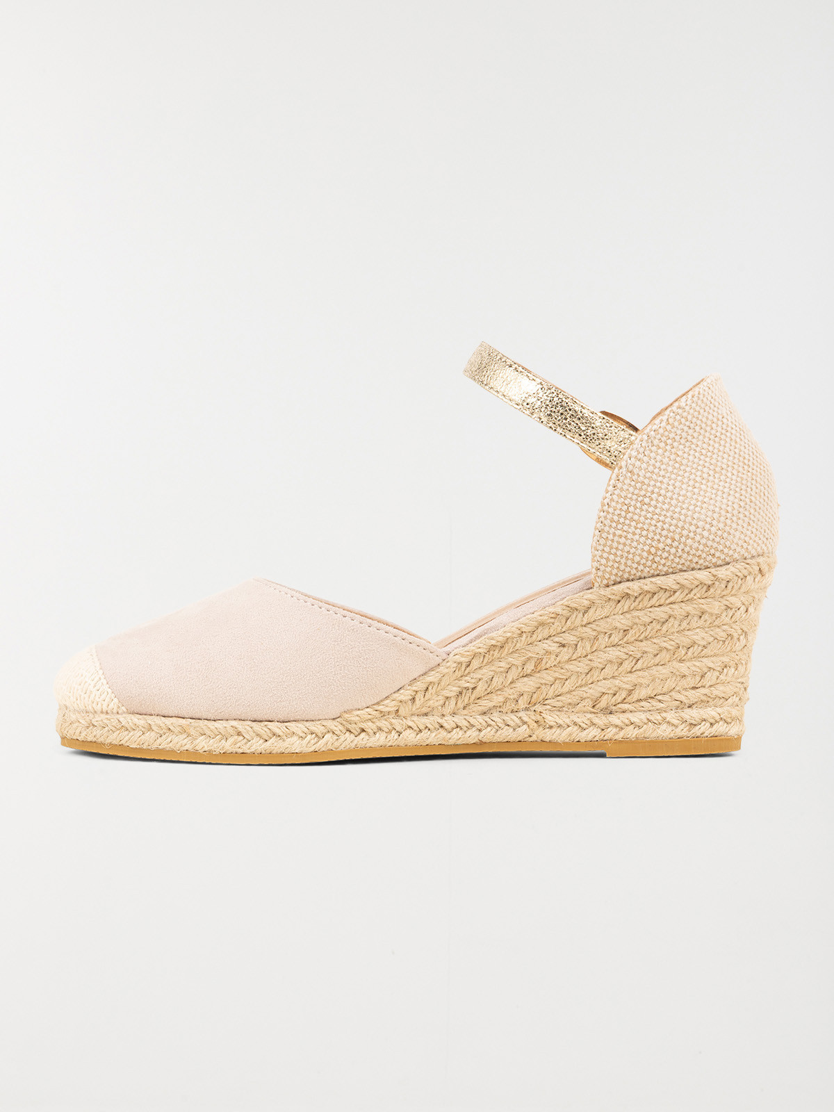 Sandales compensées beige femme (36-41)