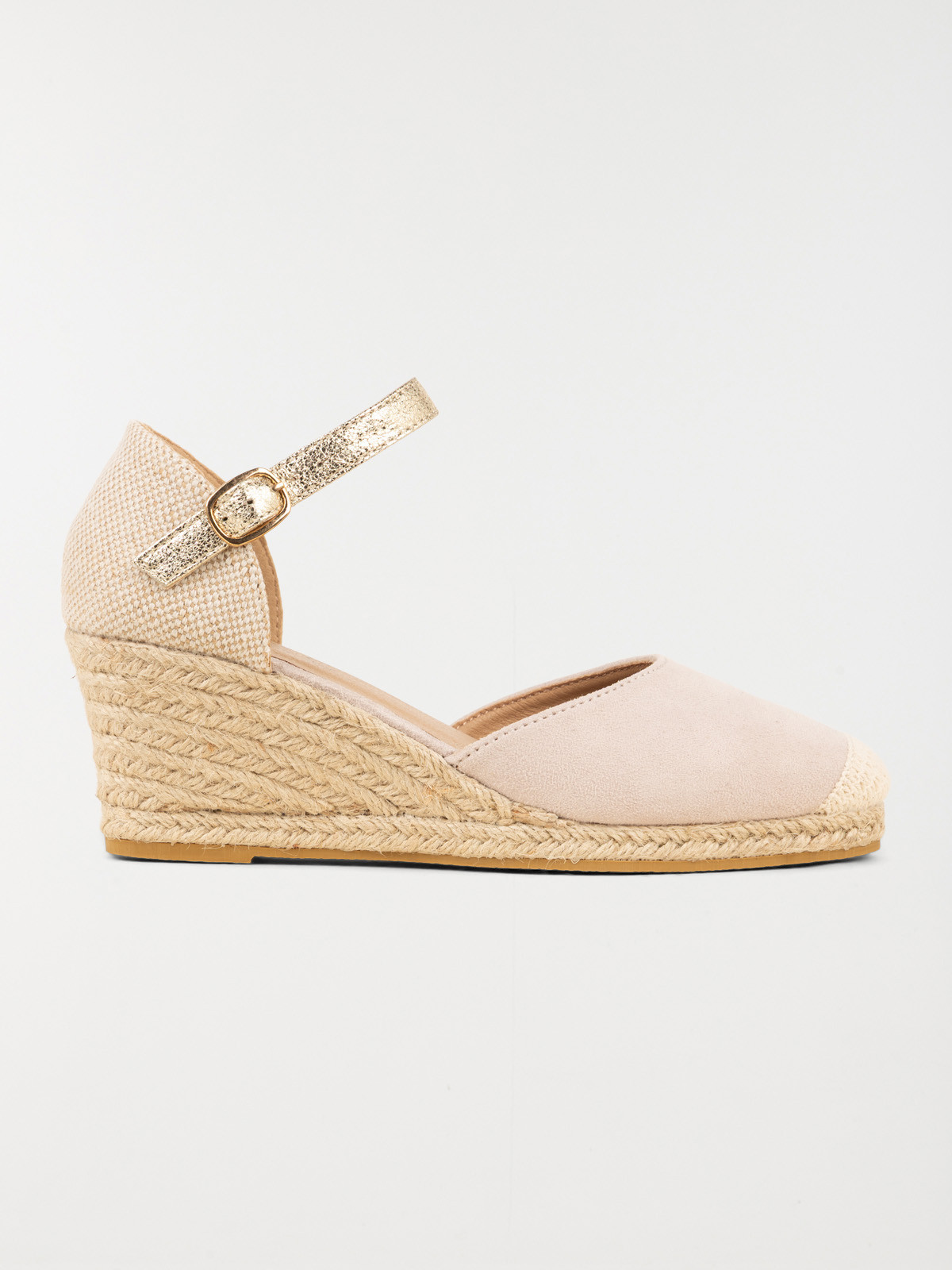Sandales compensées beige femme (36-41)