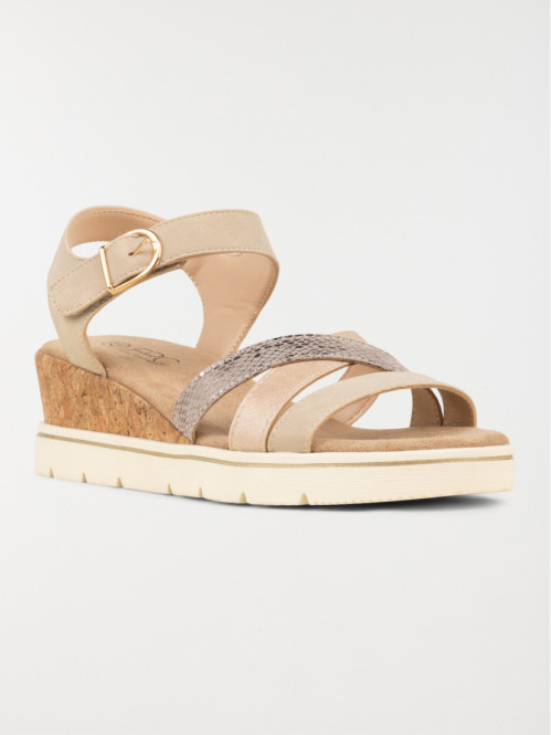 Sandales beiges femme (36-41)