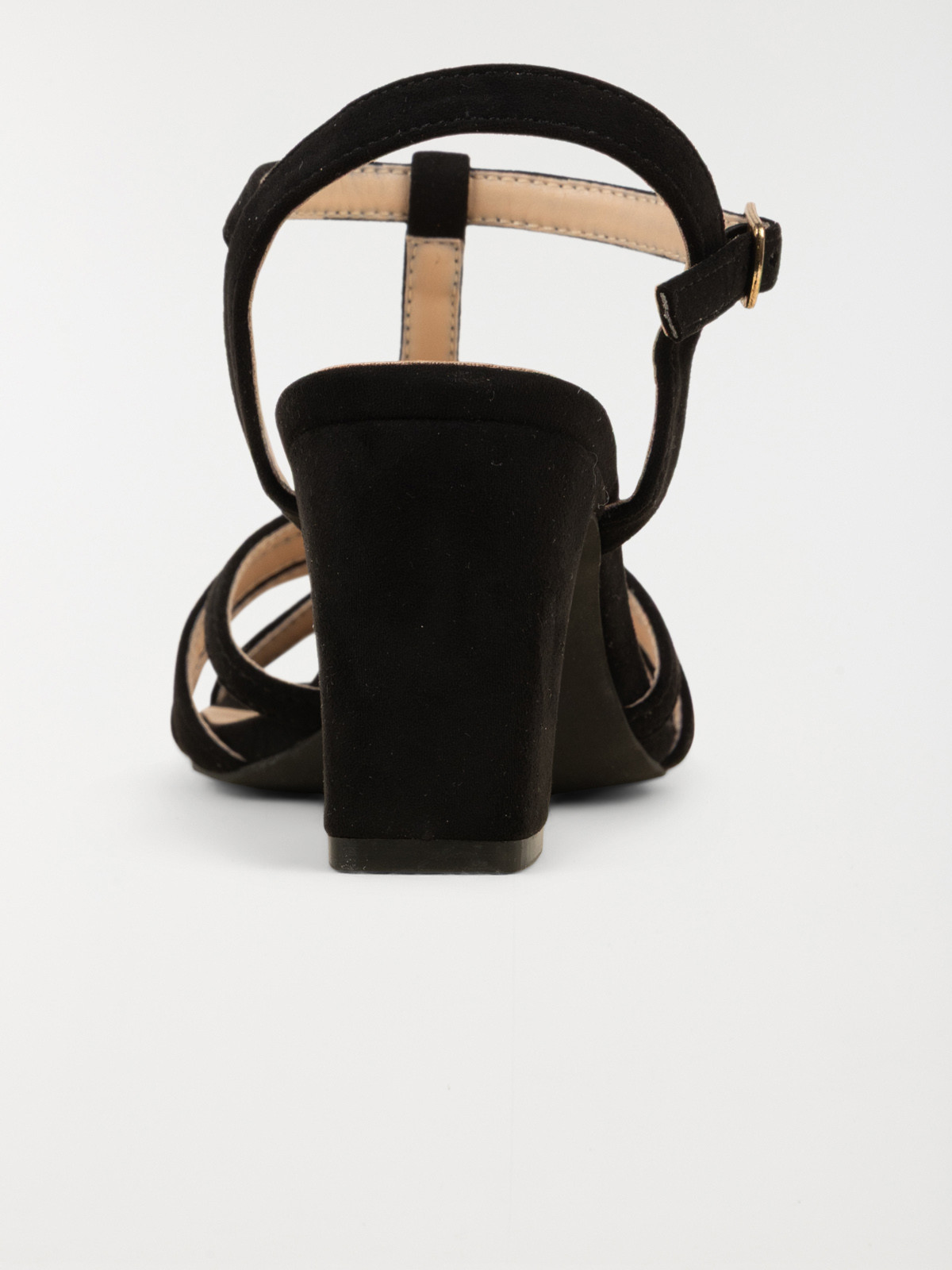 Sandales noires femme à talons (36-41)