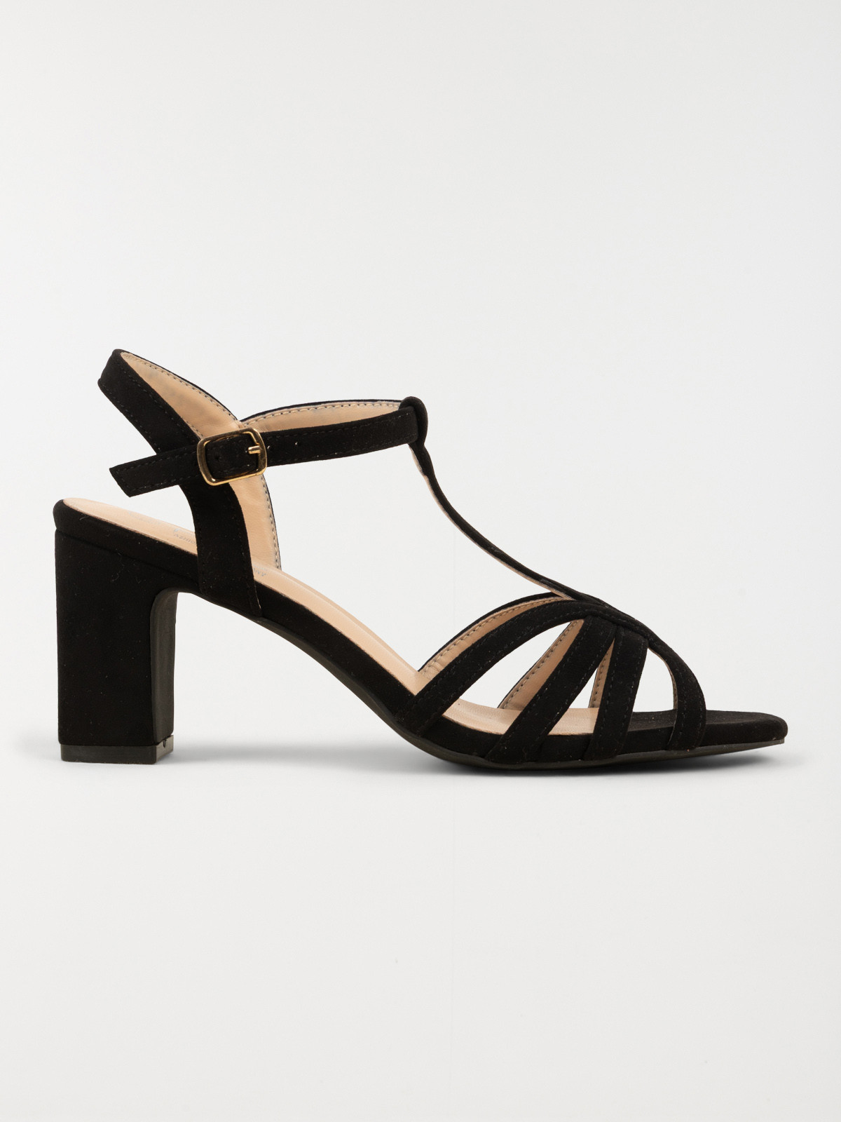 Sandales noires femme à talons (36-41)