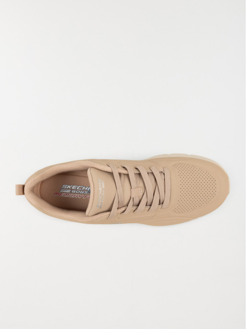 Basket Skechers femme beige...