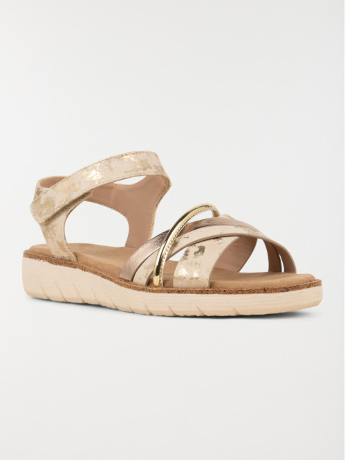 Sandale semelle confort femme (36-41) Sandale semelle confort femme (36-41)