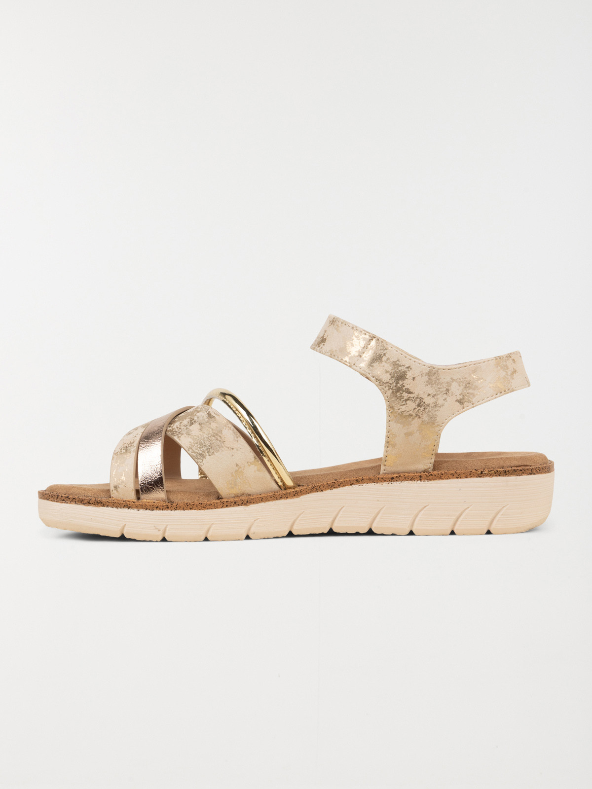 Sandale semelle confort femme (36-41) Sandale semelle confort femme (36-41)