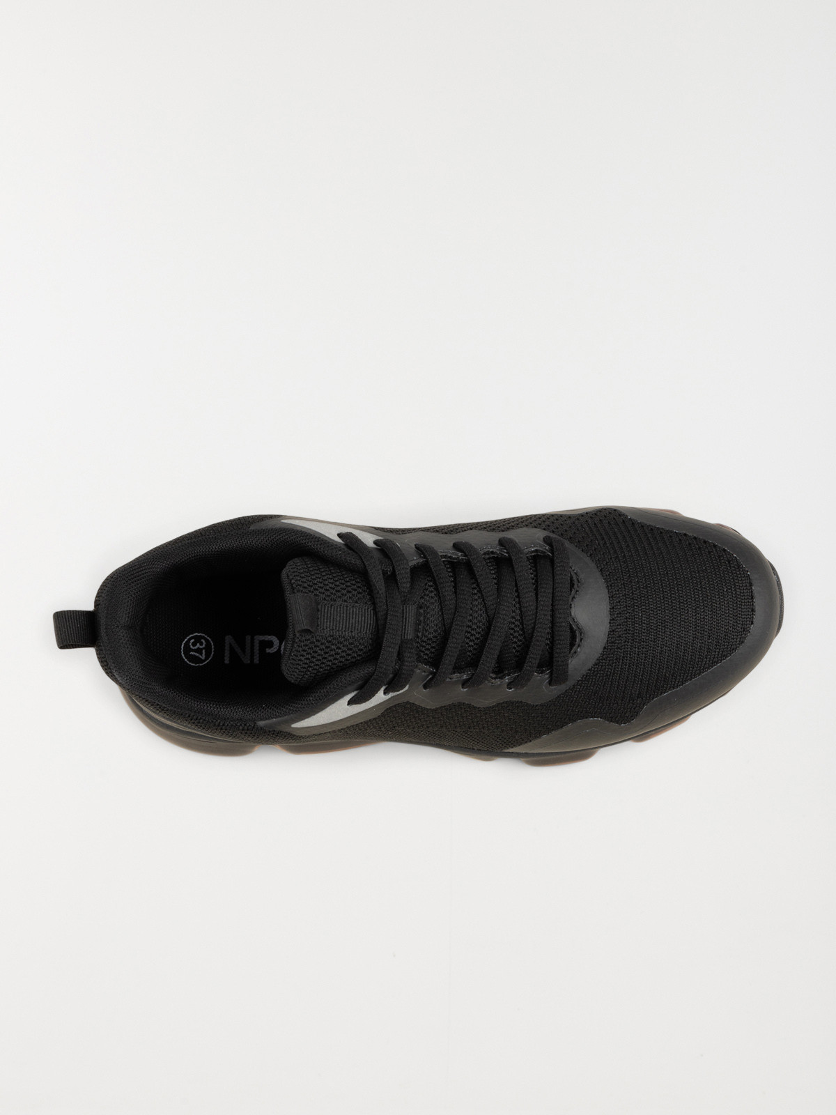 Baskets noires garçon (36-39)