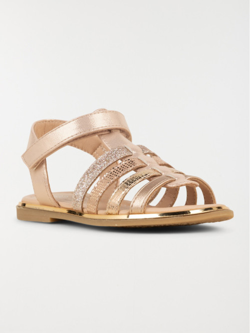 Sandales pailletées fille...
