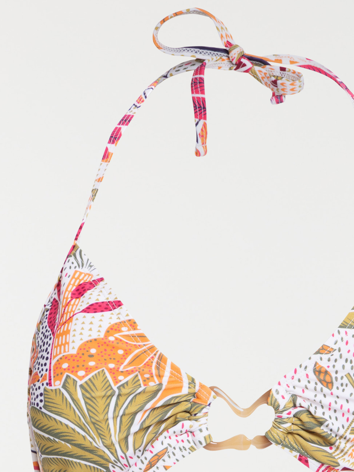 Maillot de bain 2 pièces motif femme