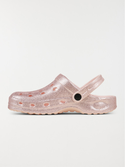 Sabot plastique paillette...