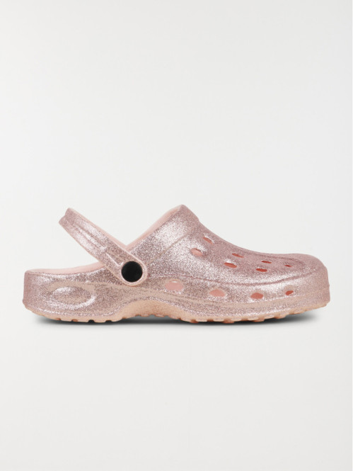 Sabot plastique paillette...