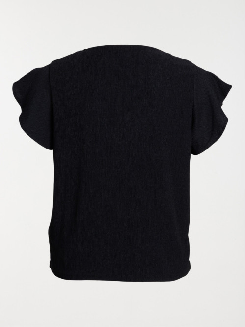T-shirt bouton grande...