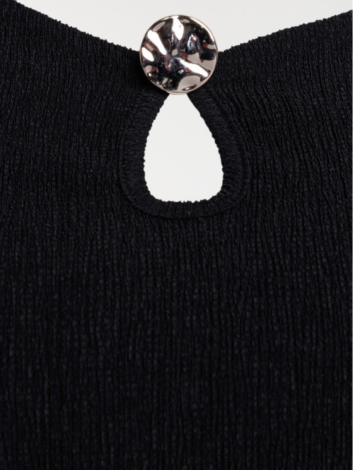 T-shirt bouton grande...