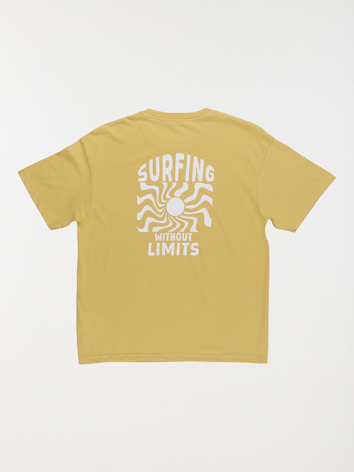 Tee-shirt garçon jaune doux (XXS-M) Tee-shirt garçon jaune doux (XXS-M)
