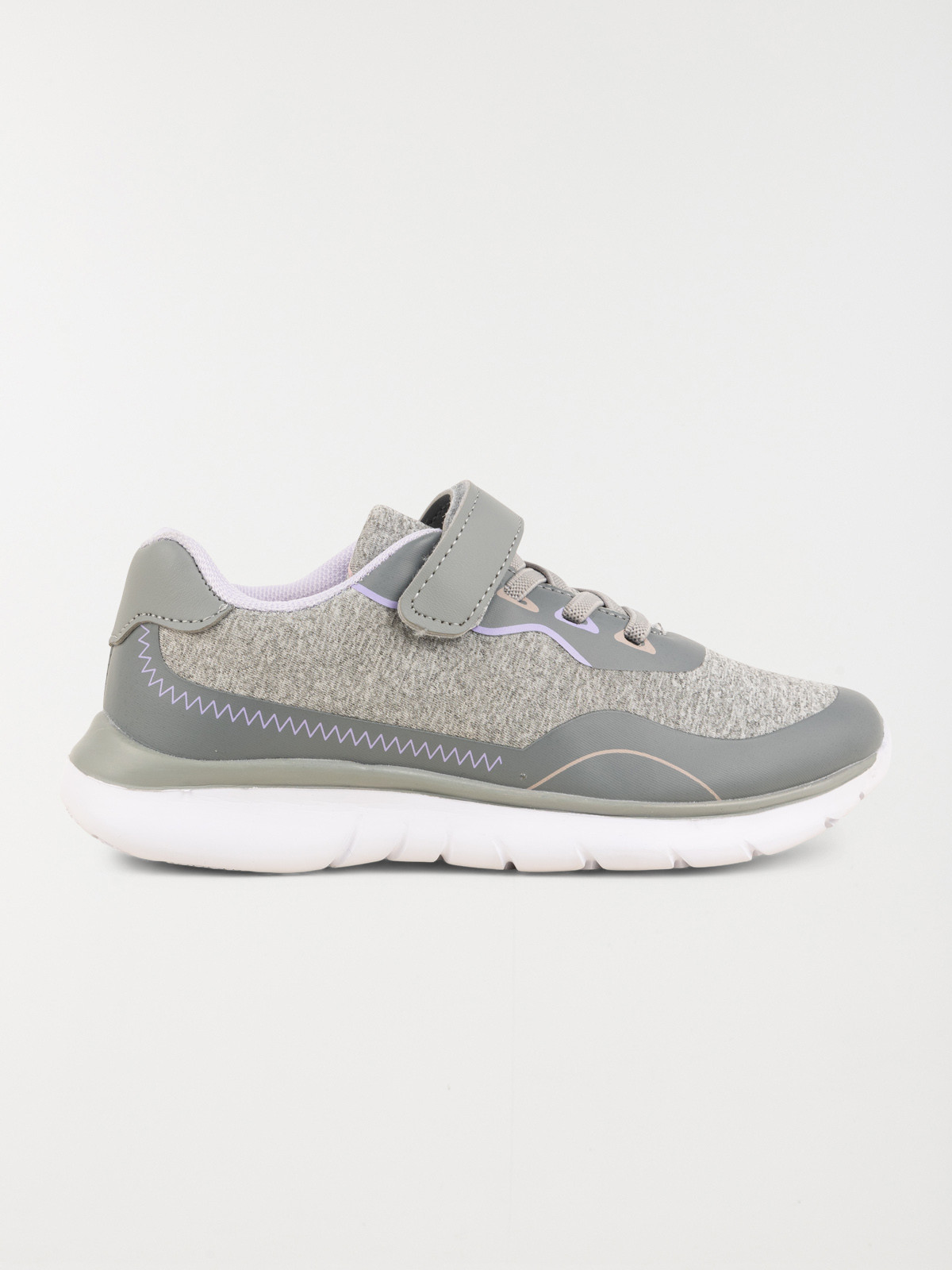 Baskets de sport grises fille (31-35)