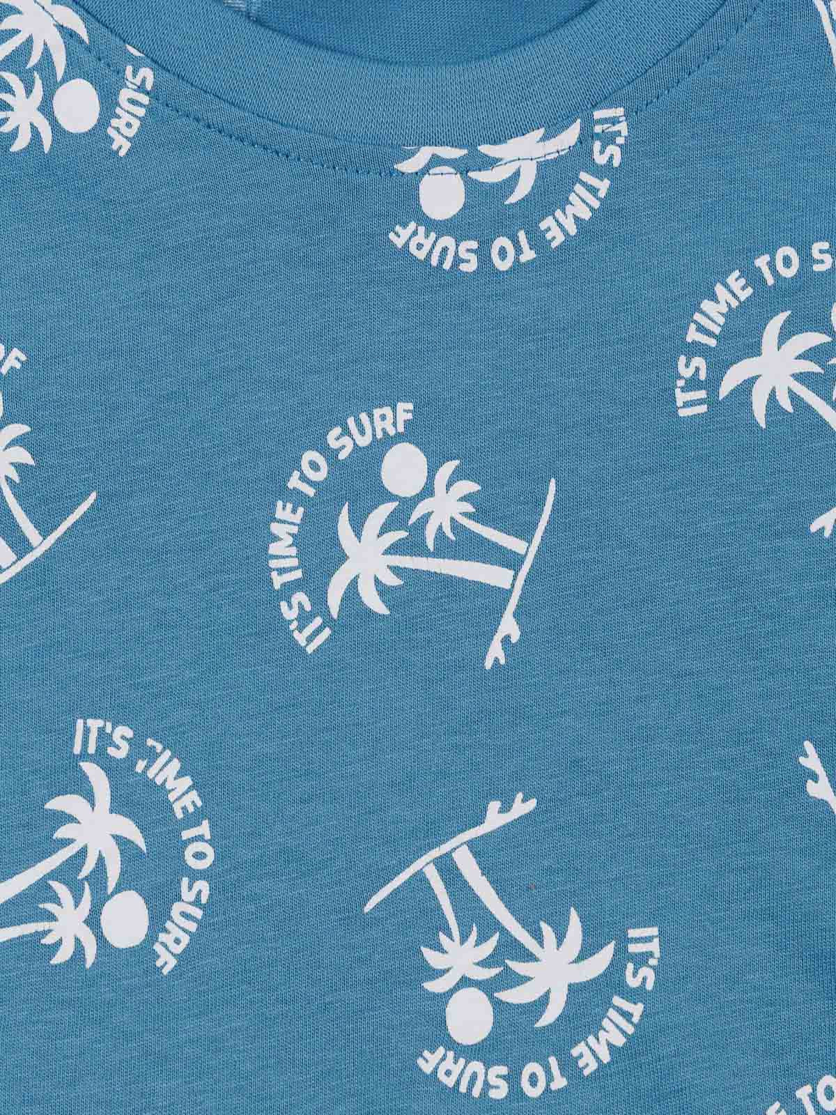 Tee-shirt motif palmier garçon (3-12A)