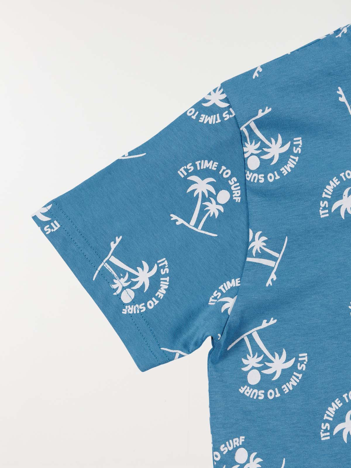 Tee-shirt motif palmier garçon (3-12A)