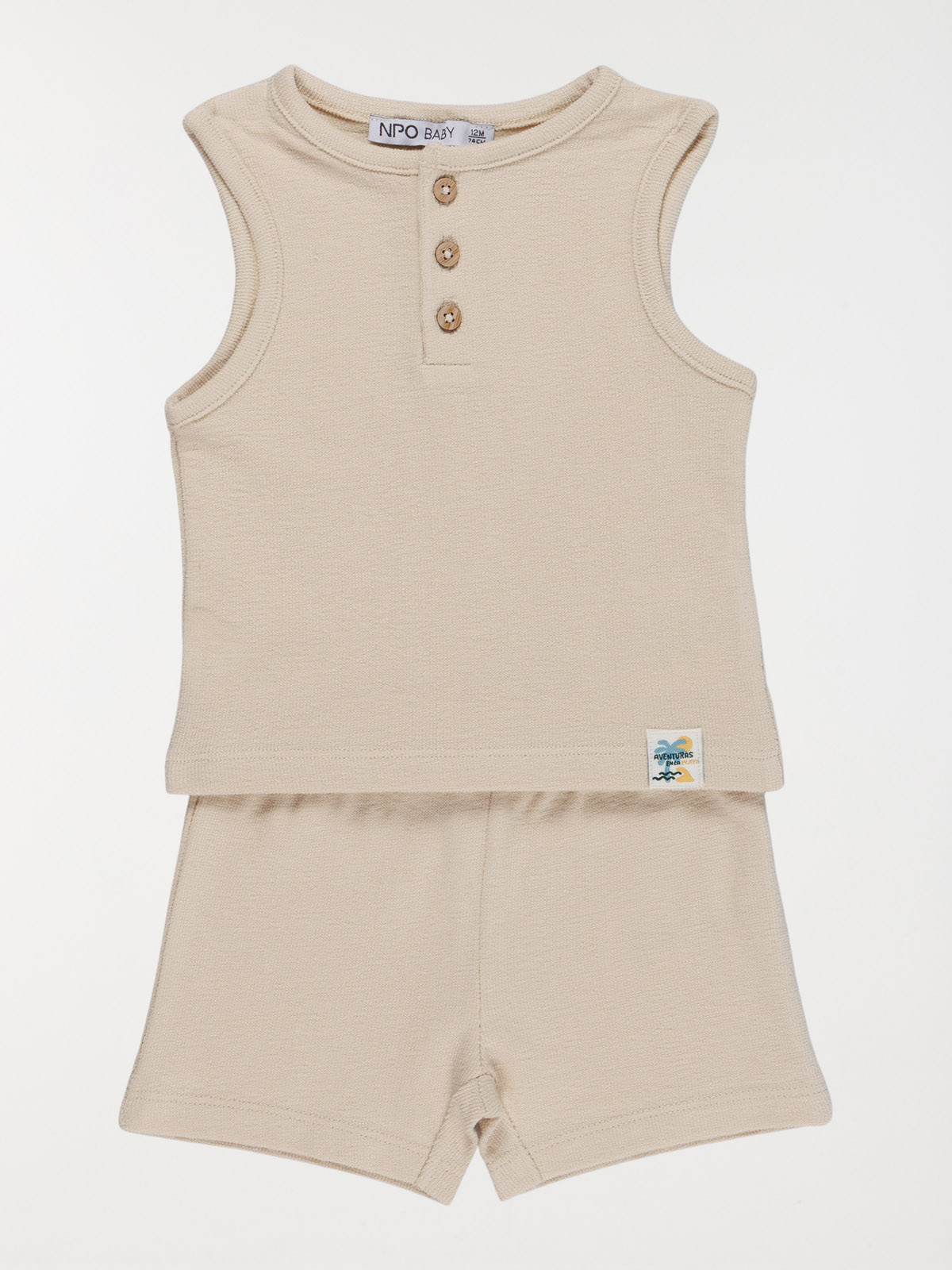 Ensemble débardeur/short garçon (6-36M) Ensemble débardeur/short garçon (6-36M)