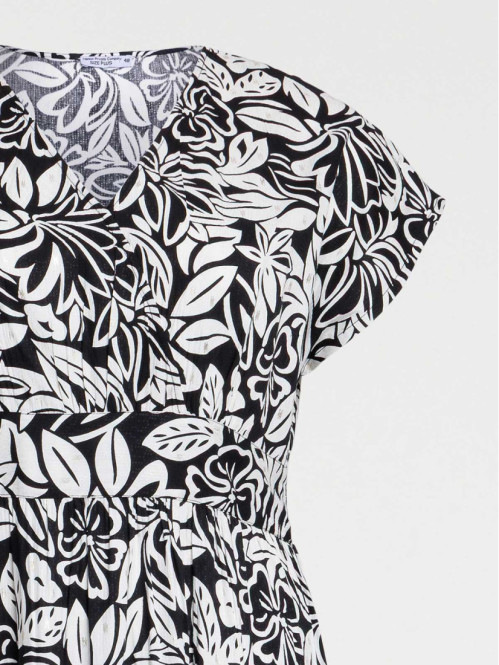 Robe longue grande taille...