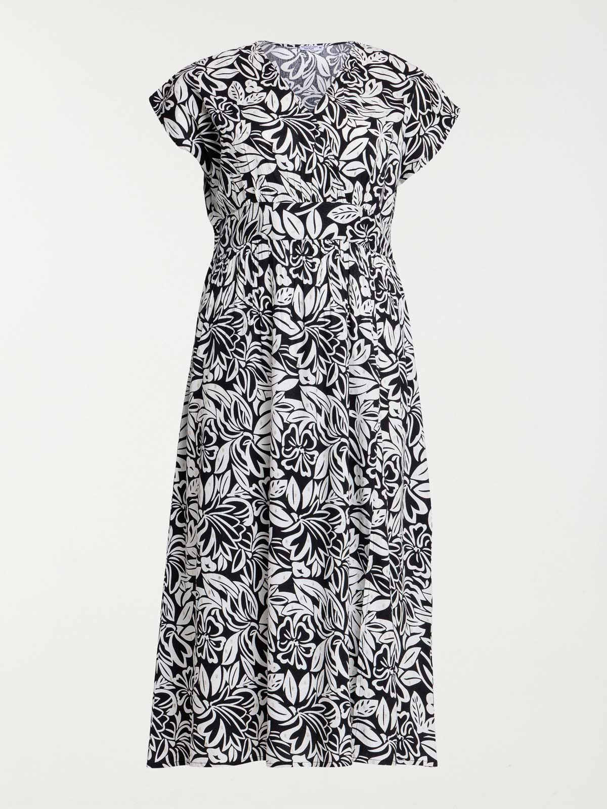 Robe longue grande taille femme