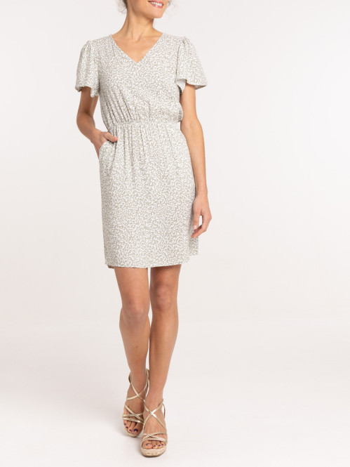 Robe motif fantaisie femme