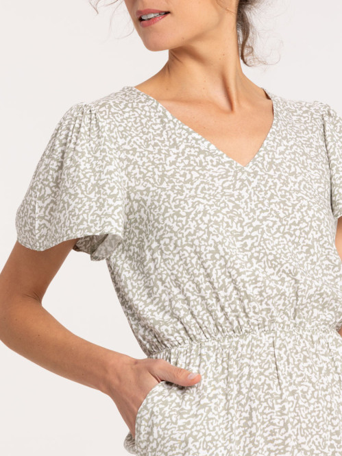 Robe motif fantaisie femme