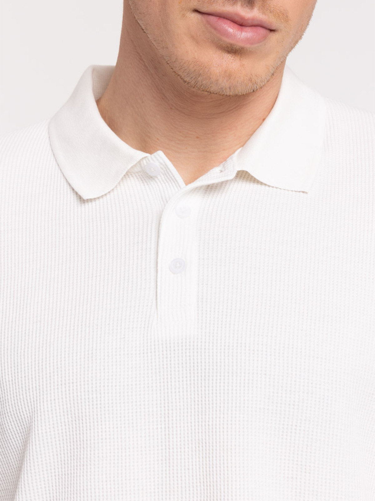 Polo écru manches courtes homme Polo écru manches courtes homme