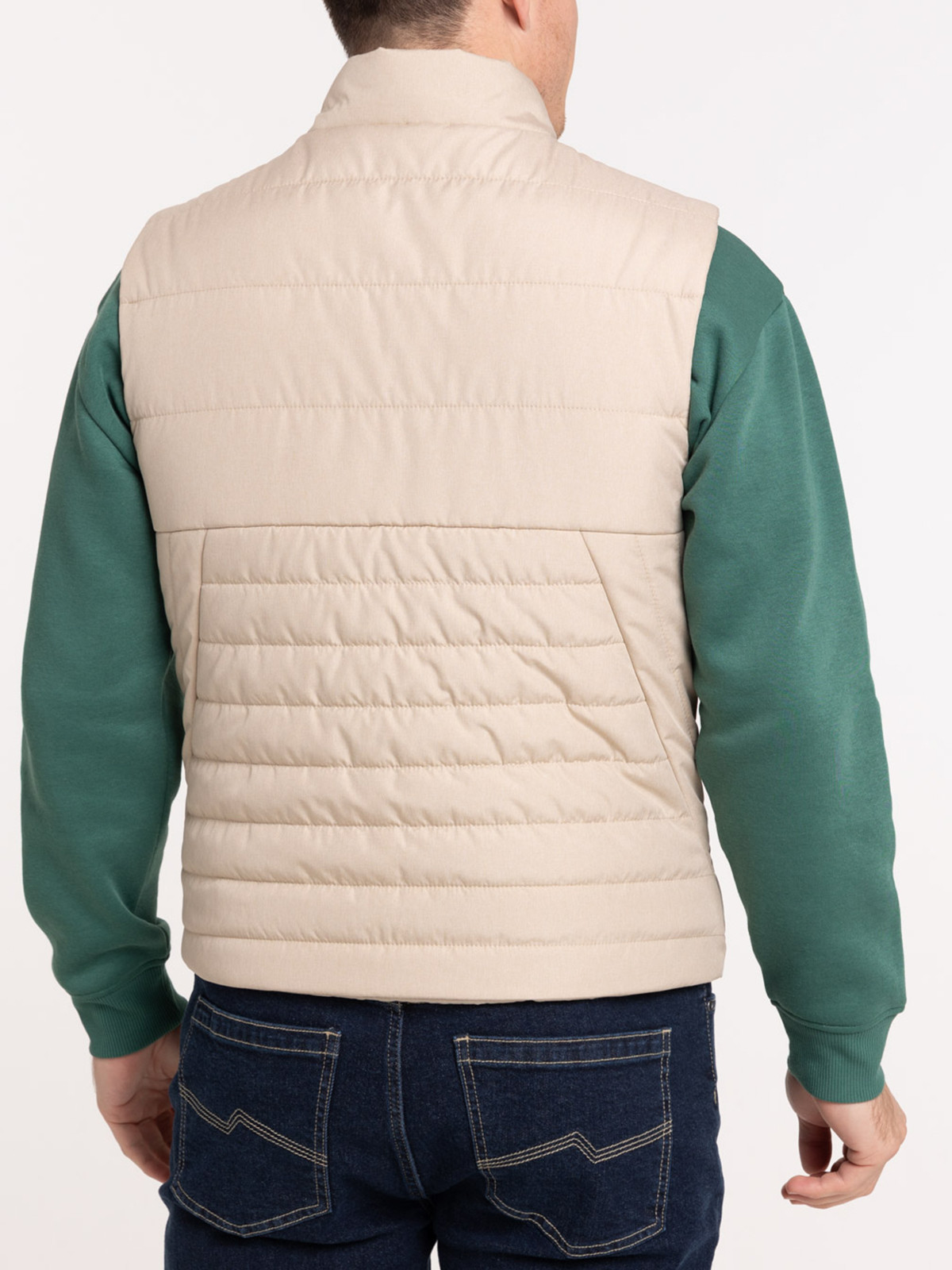 Blouson sans manches sable homme Blouson sans manches sable homme