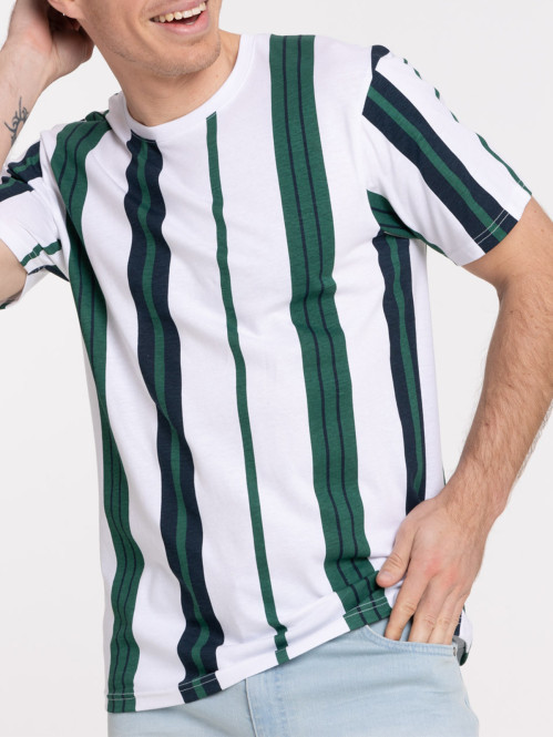 T-shirt rayures homme