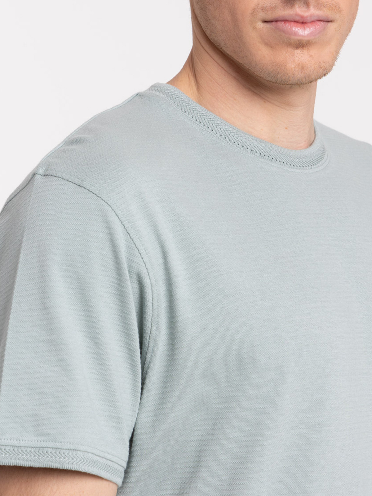 T-shirt col rond homme