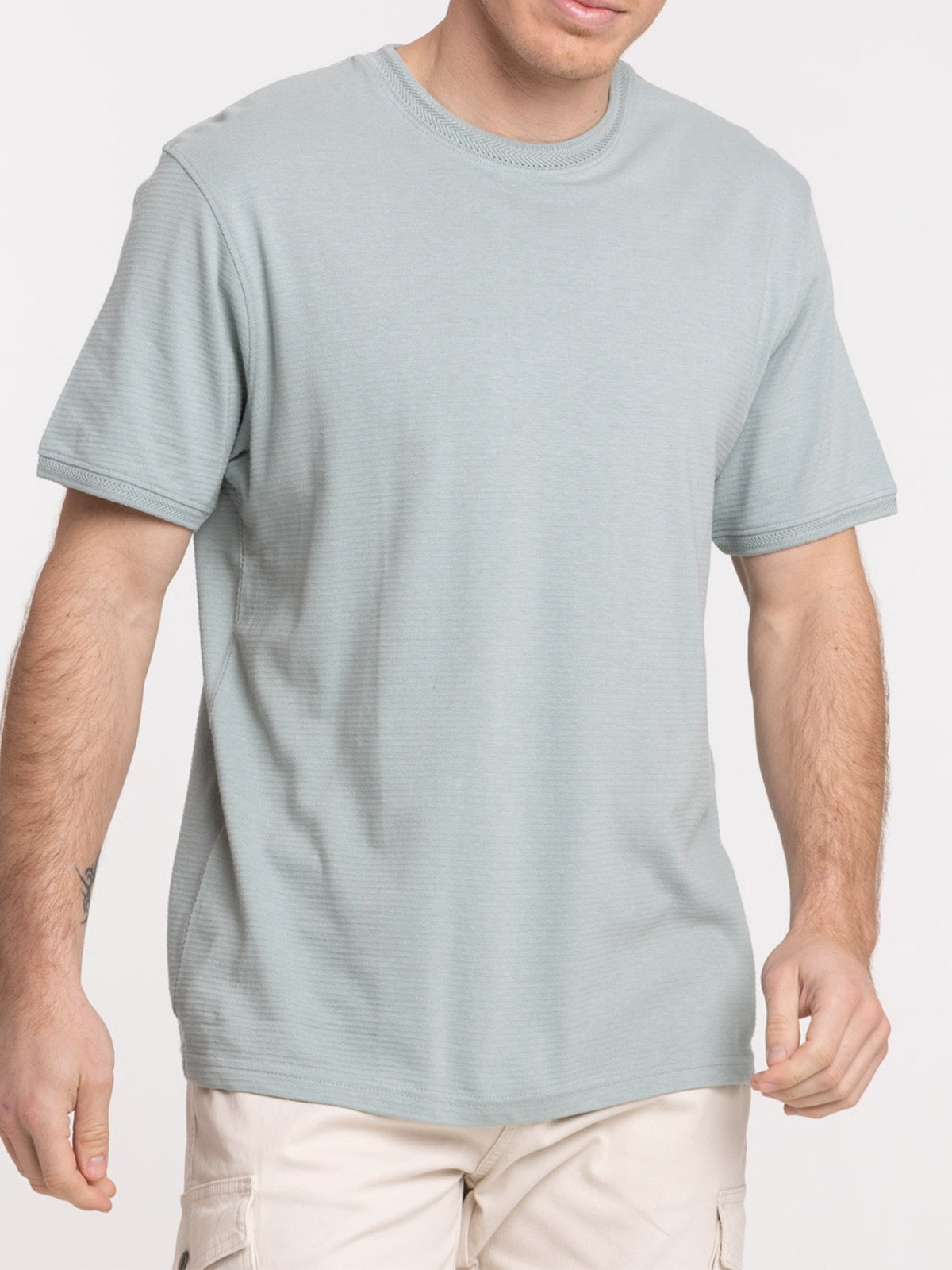 T-shirt col rond homme