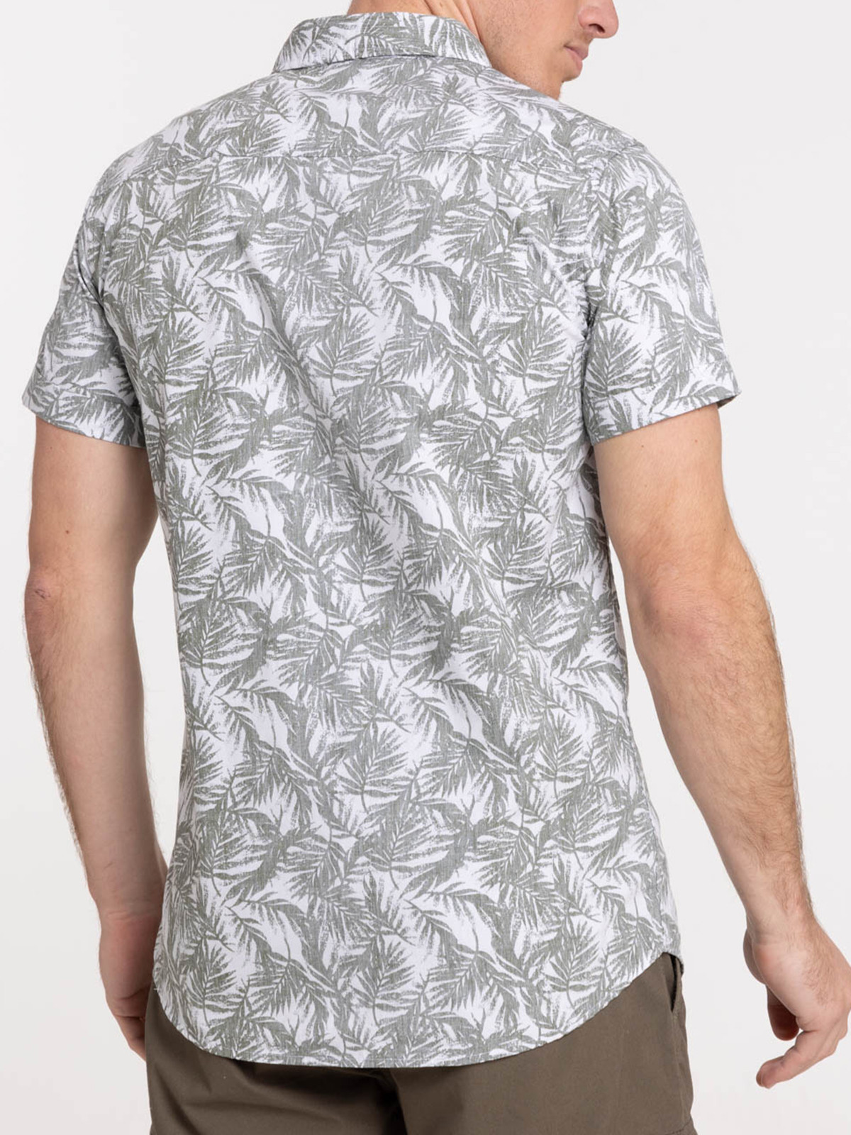 Chemisette imprimée végétal homme