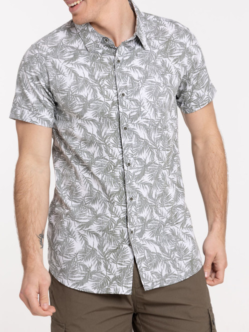 Chemisette imprimée végétal...