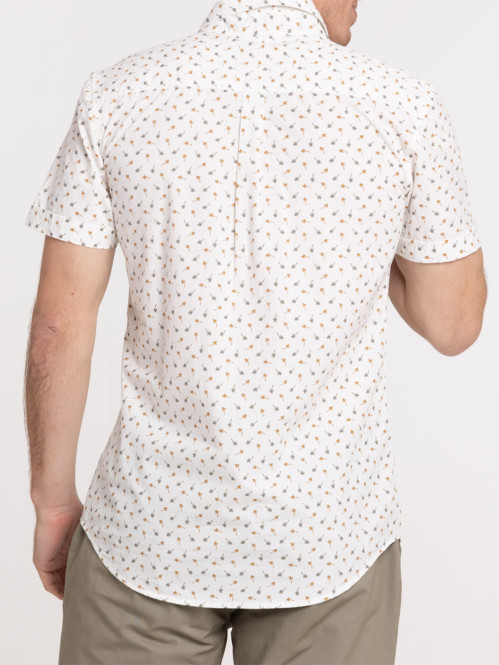 Chemisette motifs palmiers...