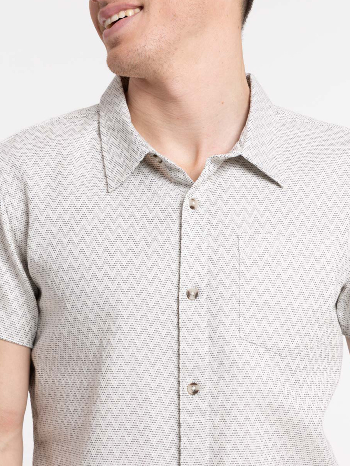 Chemisette tilleul imprimée homme