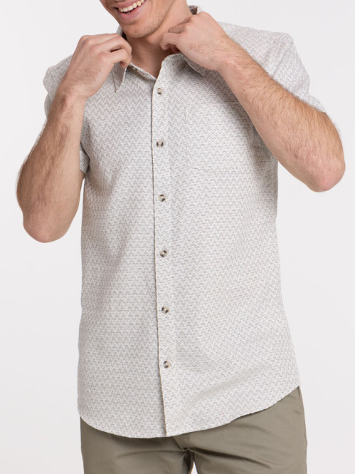 Chemisette tilleul imprimée...